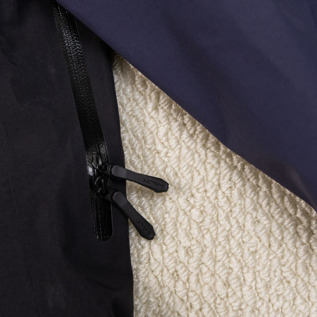Arc'teryx GORE‑TEX Color‑Block Hooded Waterproof Shell Jacket