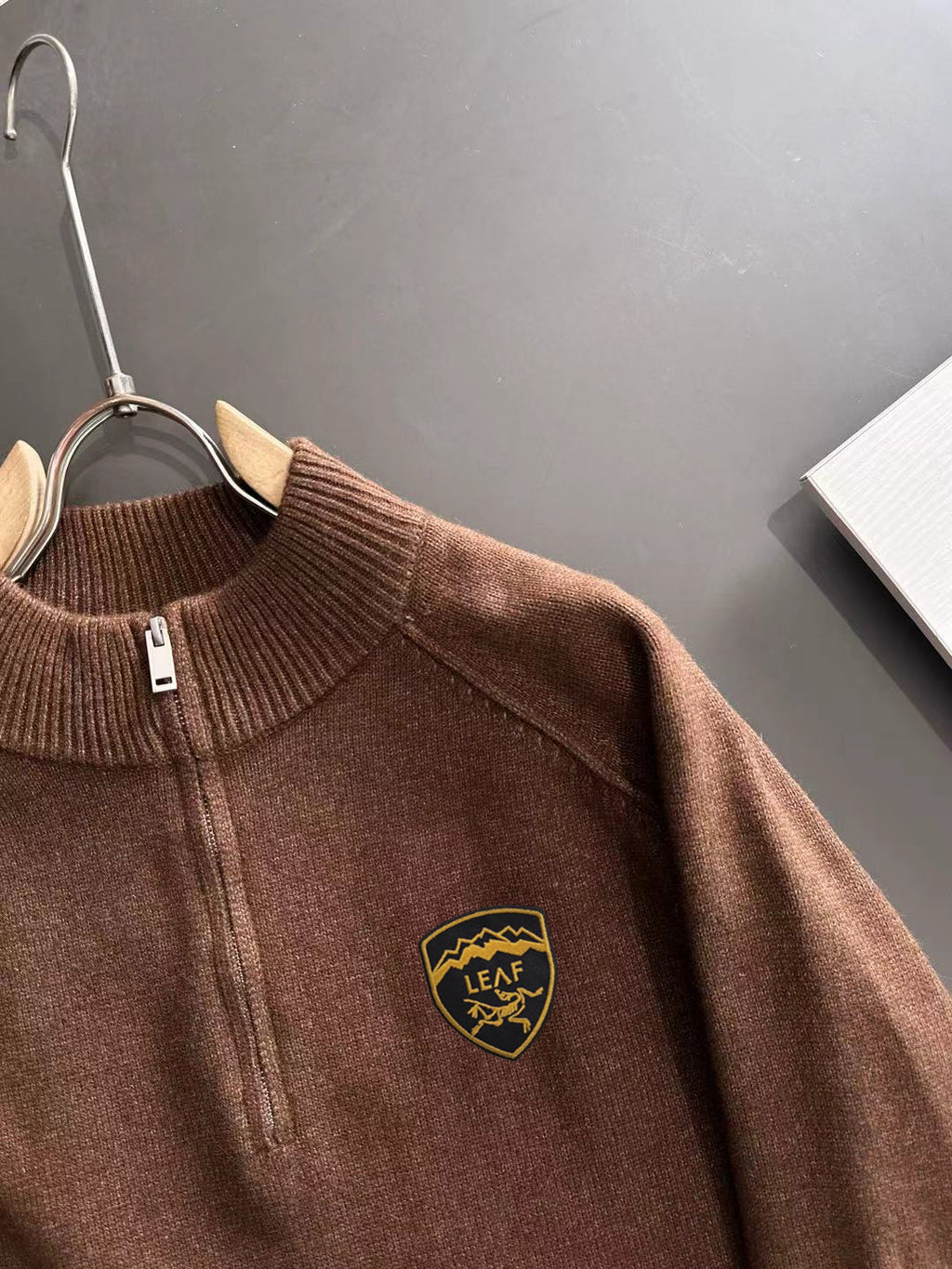 Arc'teryx LEAF Half-Zip Mock Neck Knit Sweater