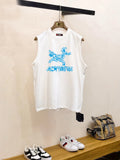 Arc'teryx Blue Splash‑Effect Big Bird Sleeveless Tank Top Unisex