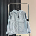 Stone Island Softshell Three-Protection Hooded Jacket with Compass Badge