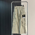 Stone Island Multi-Pocket Straight Cargo Parachute Pants with Compass Badge - 3 Colors