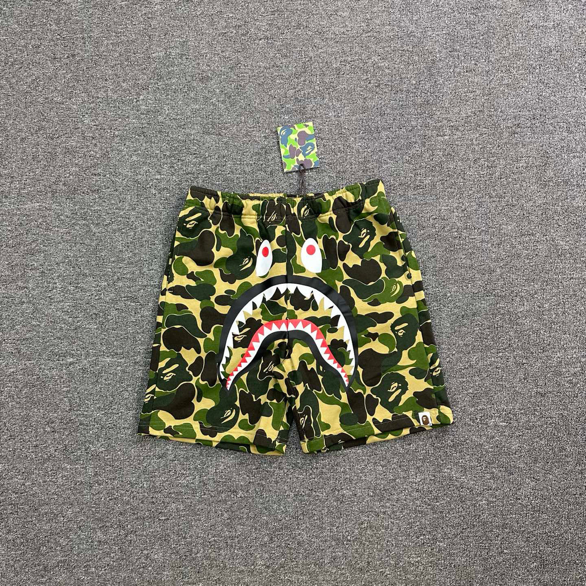 BAPE ABC Camo Shark Shorts