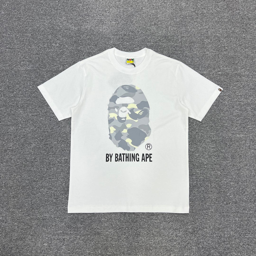 BAPE City Camo Glow-in-the-Dark Ape Head Tee Oversized Unisex T-Shirt — By Bathing Ape — 4 Colourways