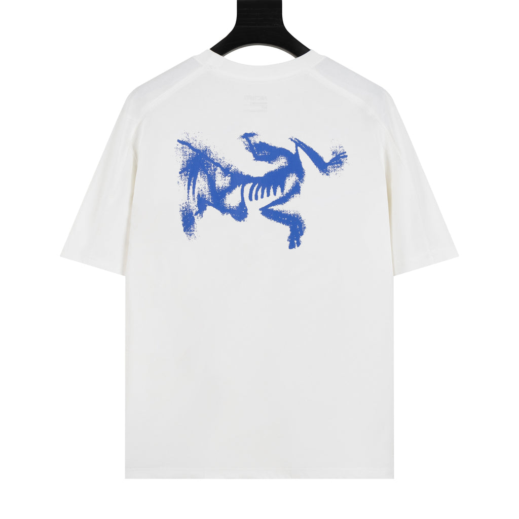 Arc'teryx  Back Bird Logo Crew Neck Short‑Sleeve T‑Shirt, Unisex Relaxed Fit Tee