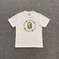 BAPE 10th Anniversary Ink Camo Ape Head Tee — Apes Don’t Hit Apes Calligraphy