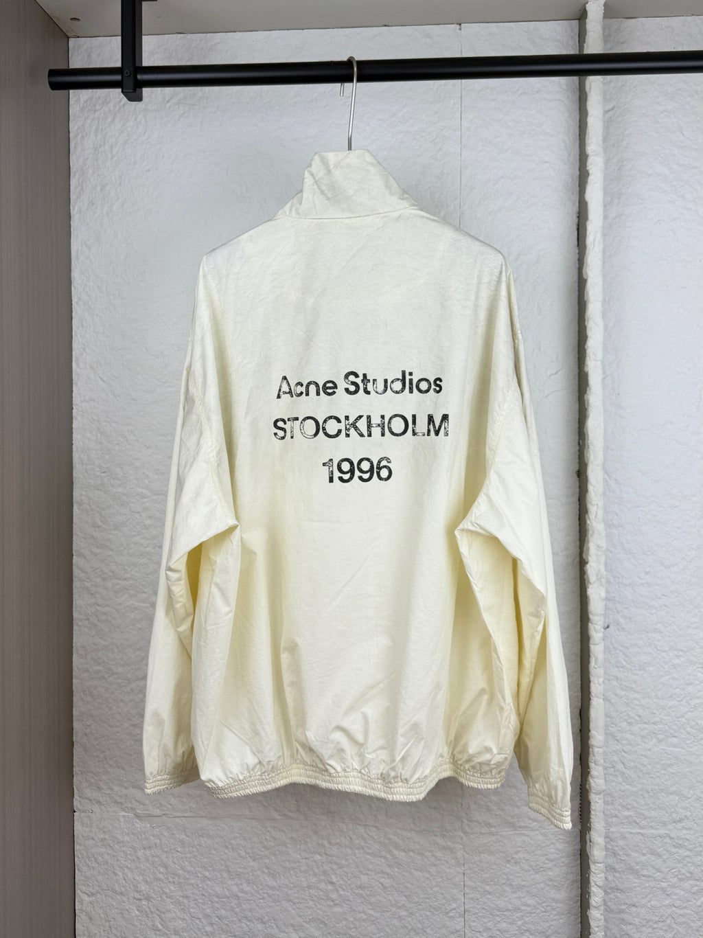 Acne Studios Stand‑Collar Full Zip Lightweight Track Jacket