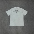 BAPE SS25 Pixel Font "Why Are All Apes Created Equal?" Double-Sided Oversized Heavyweight Unisex T-Shirt