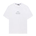 Stone Island Spring-Summer 2026 Engineering and Garment Dyeing Text Print Crew Neck T-Shirt