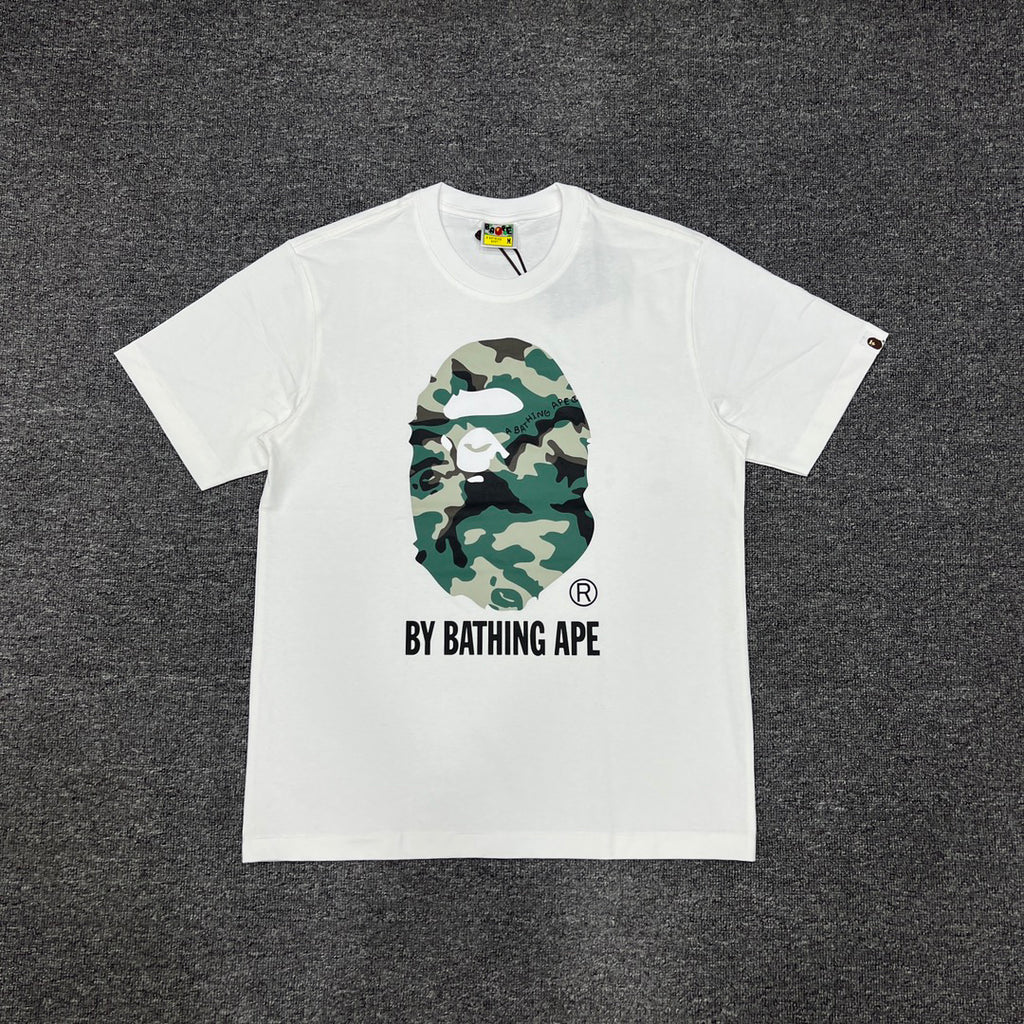 BAPE ABC Forest Camo Ape Head By Bathing Ape Tee Oversized Unisex T-Shirt