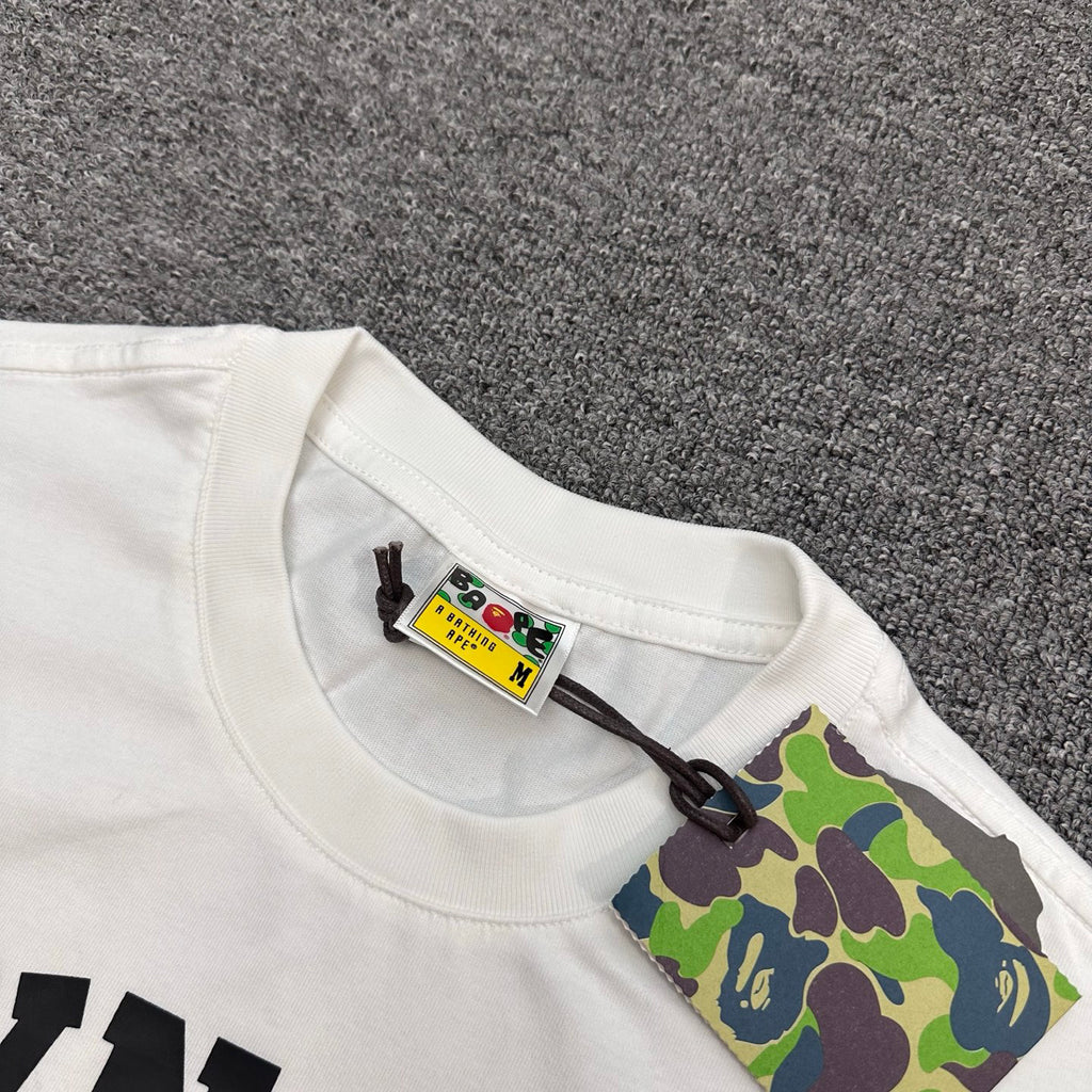 BAPE SS26 A Synning Ape Halo College T-Shirt