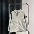 Stone Island Softshell Three-Protection Hooded Jacket with Compass Badge