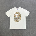 BAPE Desert Camo + Blue Camo Ape Head Double-Sided Print Tee Oversized Unisex T-Shirt — 4 Colourways