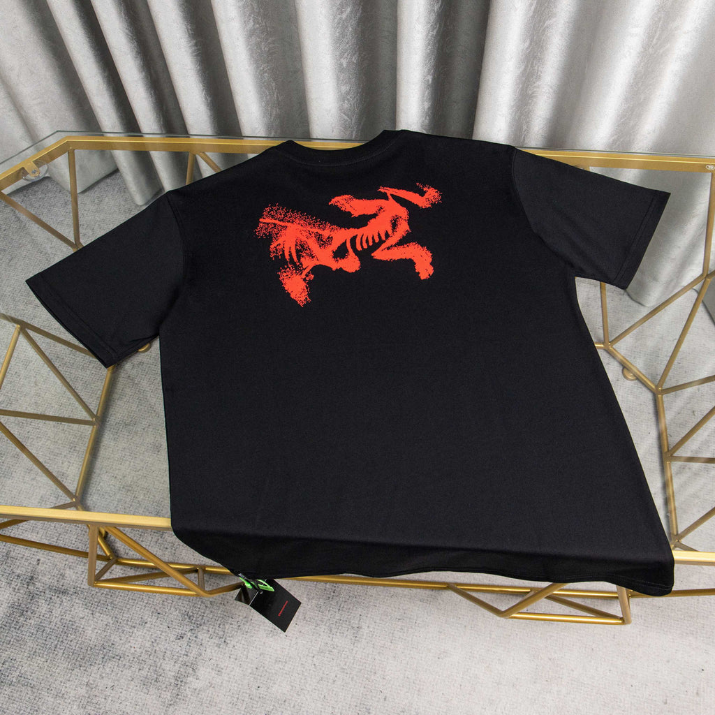 Arc'teryx 2025 FW Minimalist Blue Logo Oversized T-Shirt