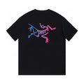 Arc'teryx Front‑Back Gradient Bird Skeleton Short‑Sleeve T‑Shirt Unisex