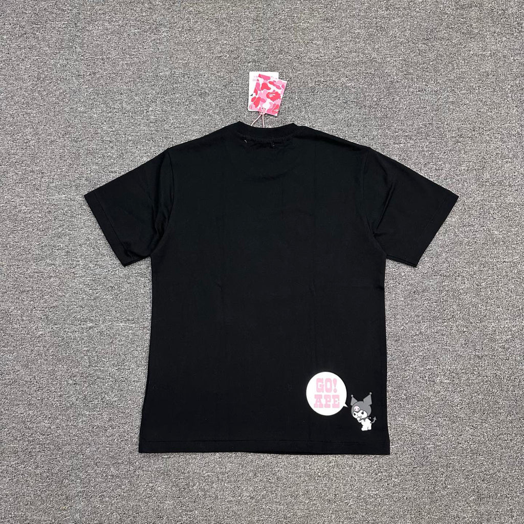 BAPE × Sanrio College T-Shirt — Kuromi / Hello Kitty