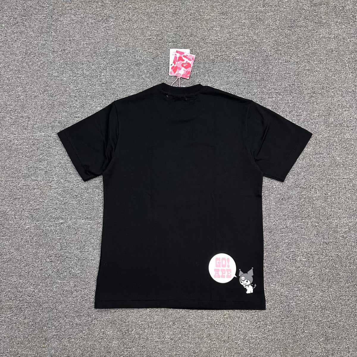 BAPE × Sanrio College T-Shirt — Kuromi / Hello Kitty