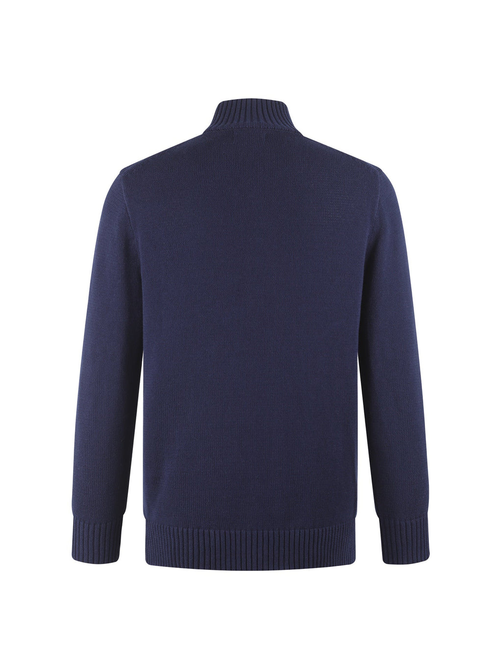 Polo Ralph Lauren Men’s Quarter‑Zip Knit Sweater With Red Pony Embroidery