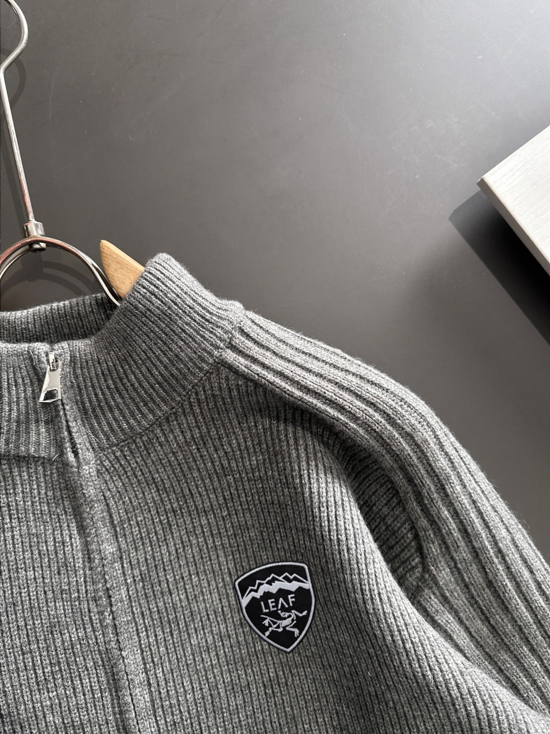 Arc'teryx Men's Ribbed Zip-Up Knit Jacket