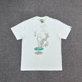 BAPE FW25 Mosquito Coil Ink Wash Ape Sumi-E Oversized Heavyweight Unisex T-Shirt