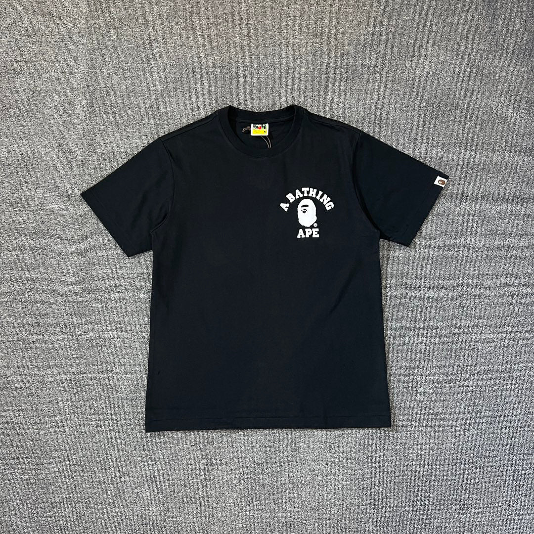 BAPE Classic College Logo Oversized Heavyweight Unisex T-Shirt