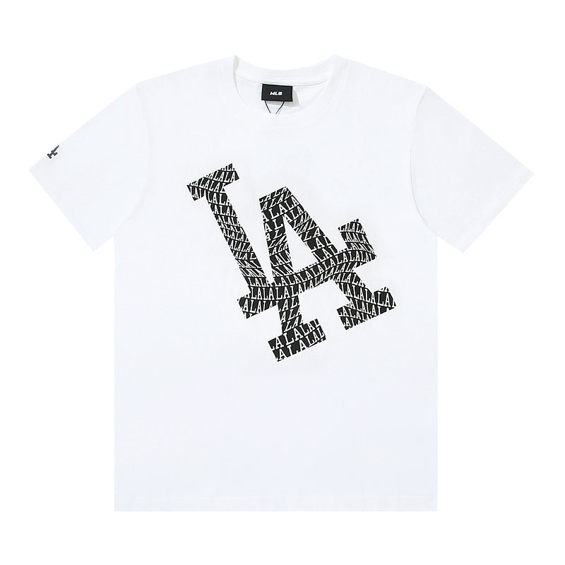 LA Dodgers Letter Fill Logo T-Shirt