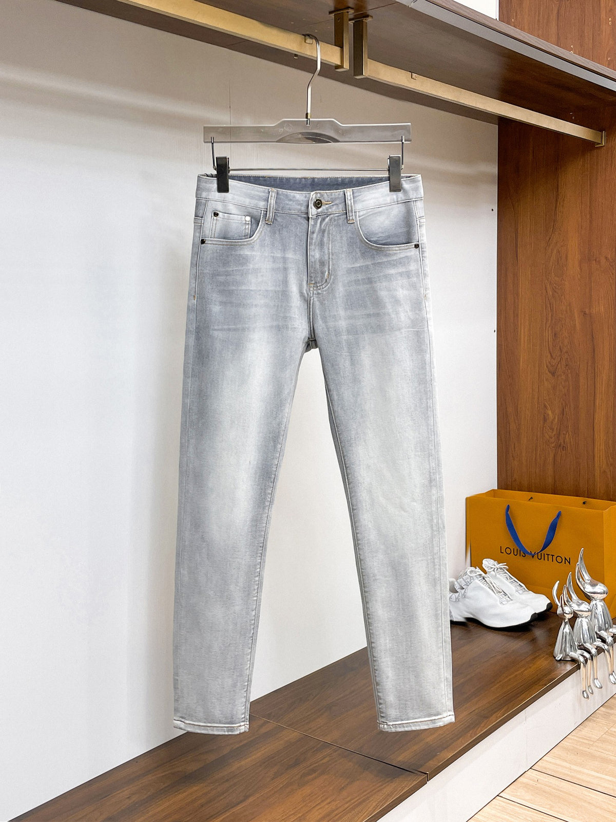Arc'teryx Vintage Washed Slim‑Straight Denim Jeans