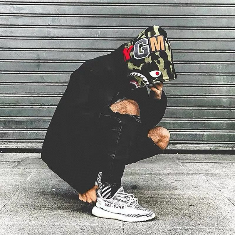 BAPE Original Woodland Camo Shark Full-Zip Hoodie