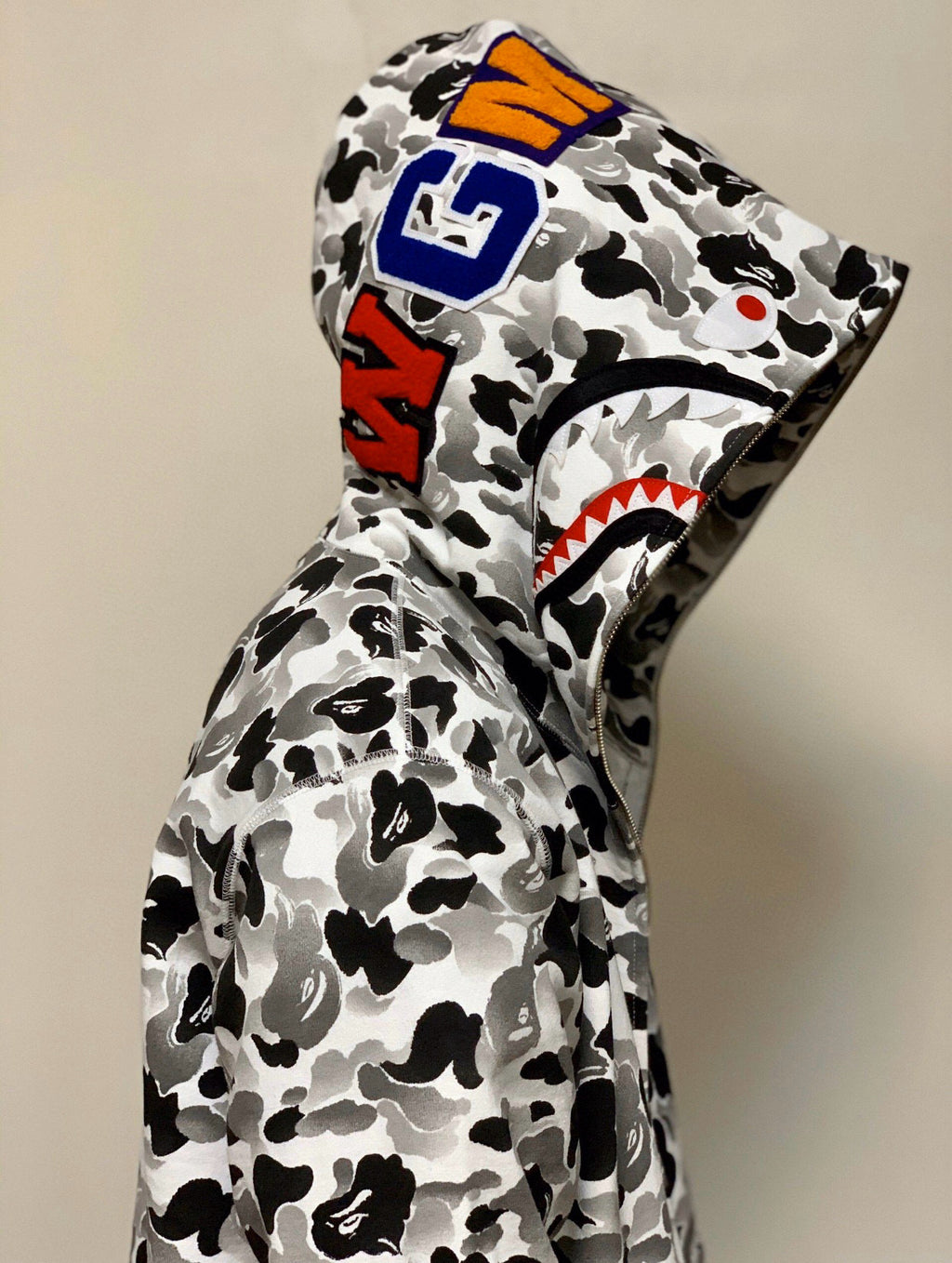 BAPE City Camo Shark Full-Zip Hoodie - Xintiandi 10th Anniversary Limited
