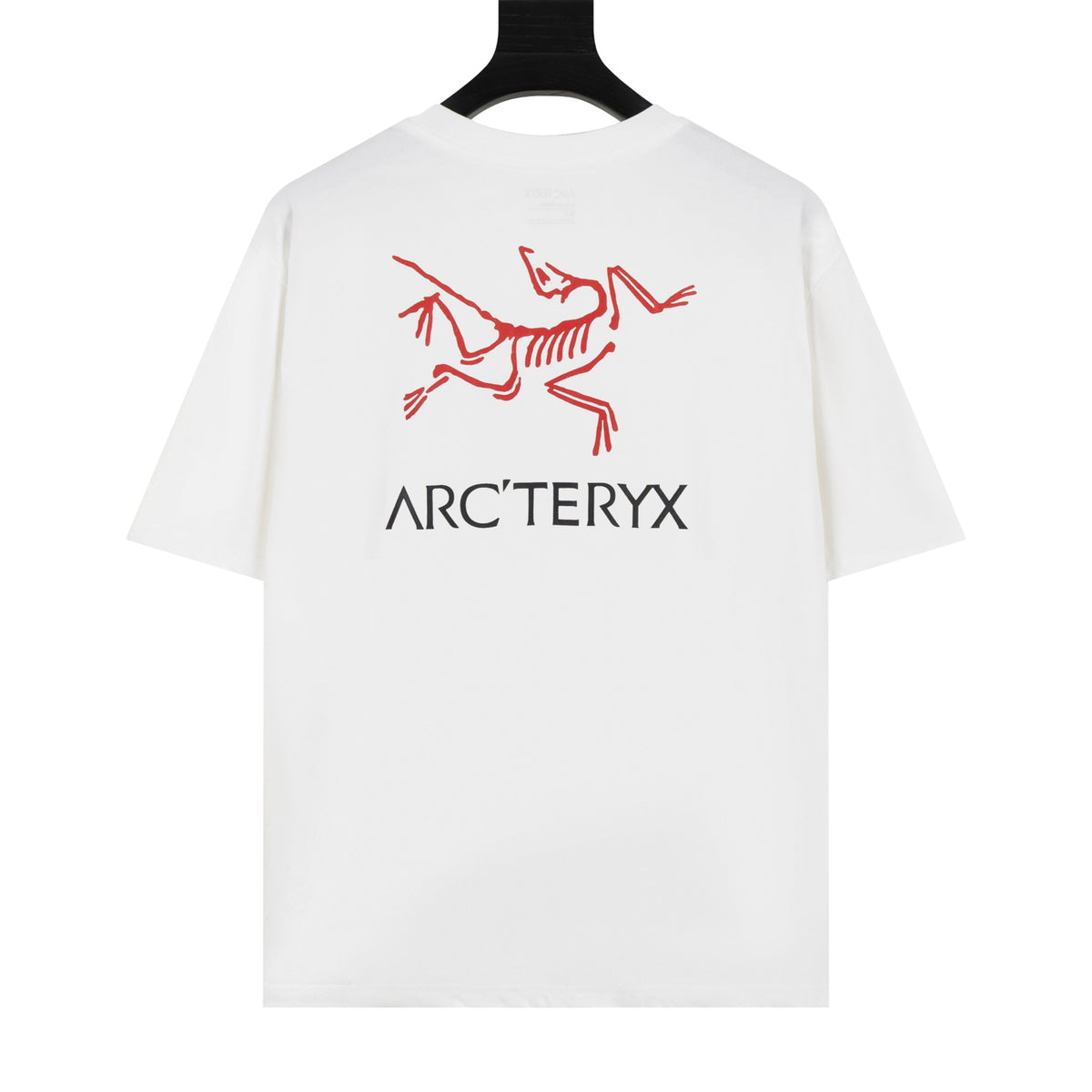 Arc'teryx Red Bird Logo Crew Neck Short‑Sleeve T‑Shirt, Unisex Relaxed Fit Tee