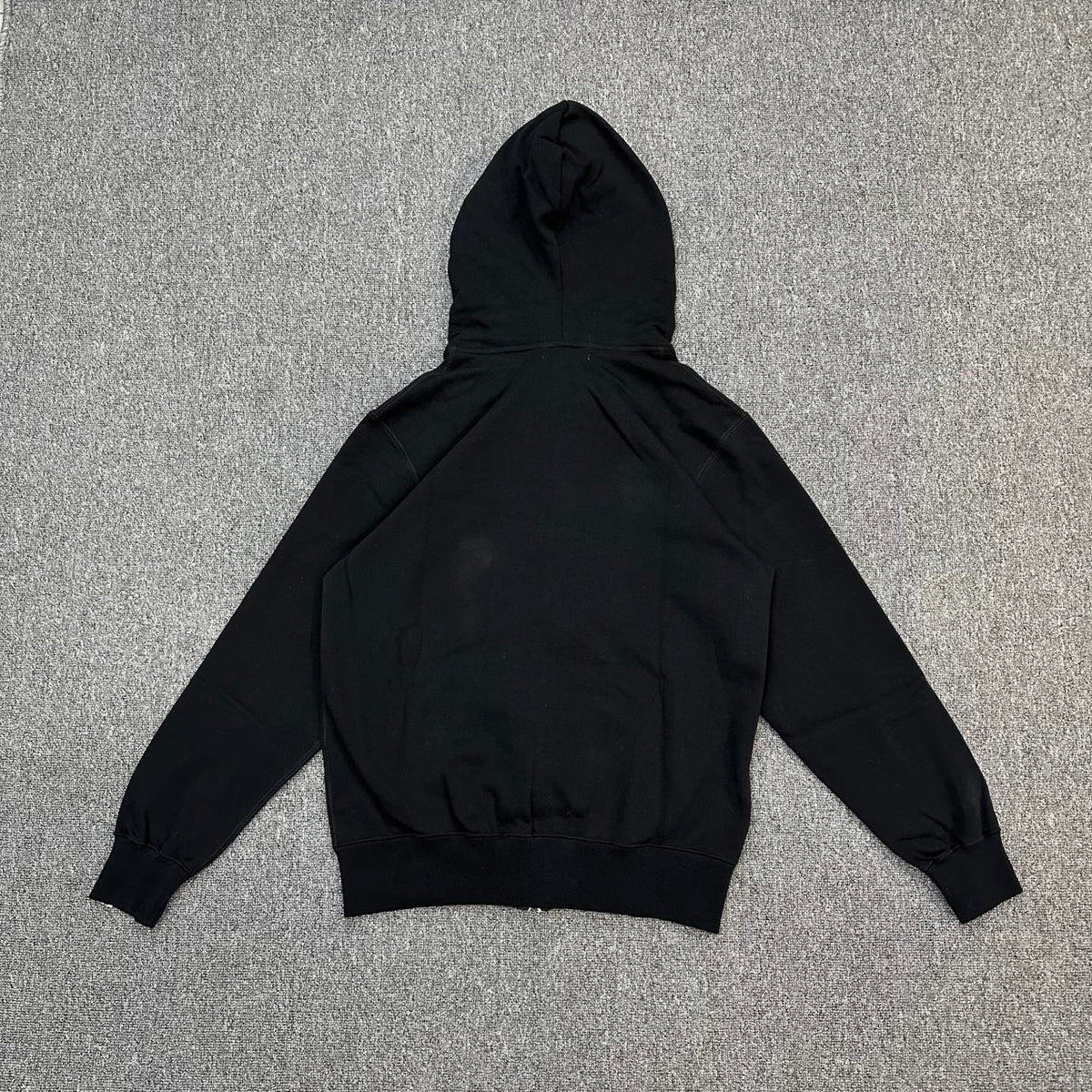 BAPE A Bathing Ape FW24 Ape Head Badge Full-Zip Hoodie — Black
