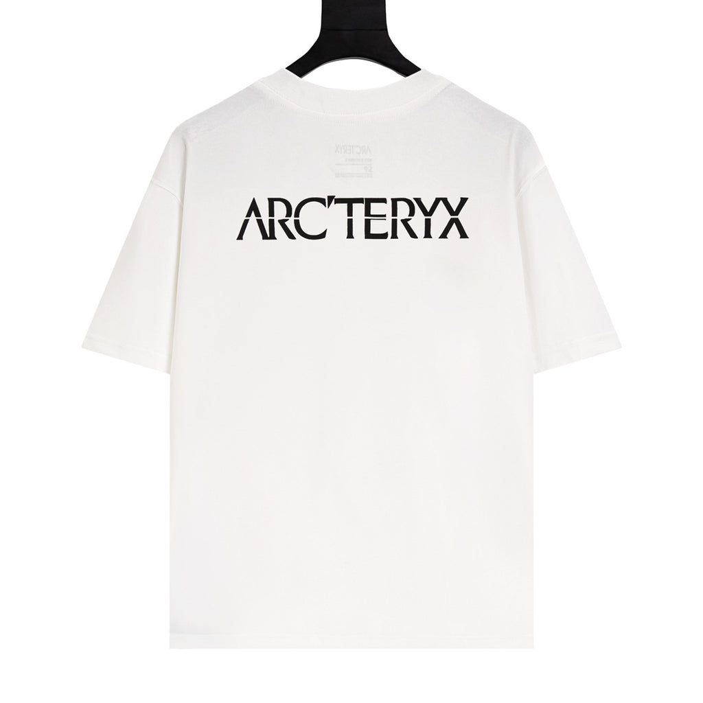Arc'teryx Front Bird Logo Back Large Wordmark SS T‑Shirt