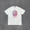 BAPE Glitch Art Ape Head Oversized Unisex T-Shirt