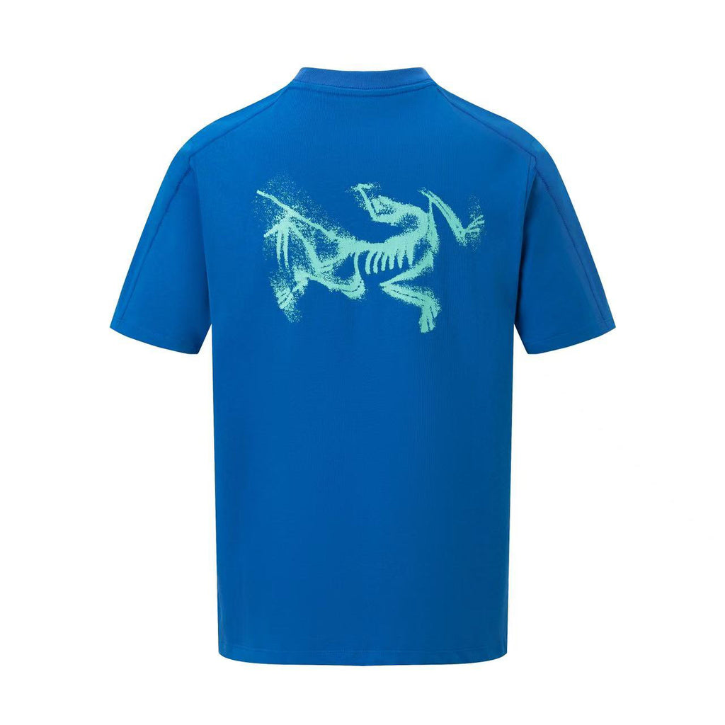 Arc'teryx Chest Logo & Back Distressed Skeleton Bird Unisex T-Shirt