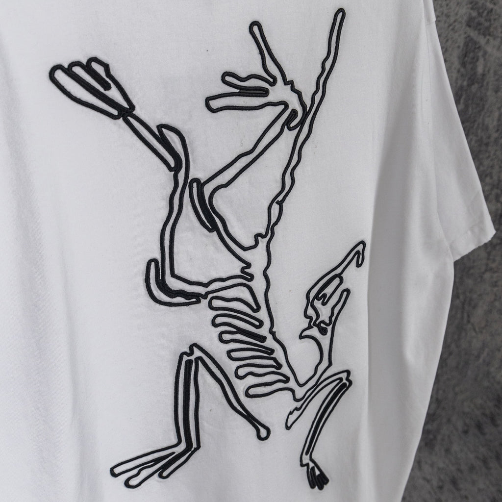 Arc'teryx Arc'Multi Bird Logo Short‑Sleeve T‑Shirt（White Light）