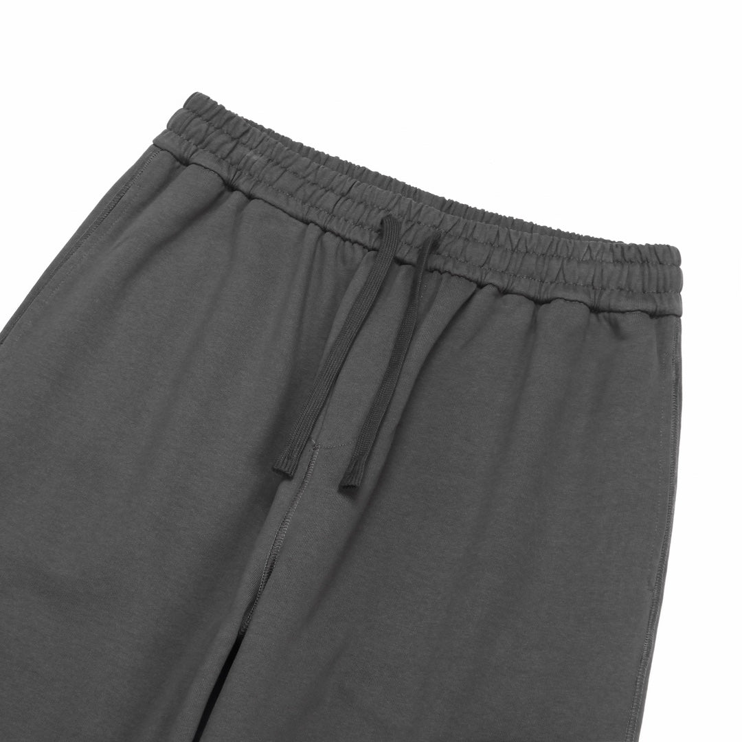 Stone Island Cargo Jogger Pants with Right Thigh Nylon Curved Flap Zip Pocket and Compass Badge