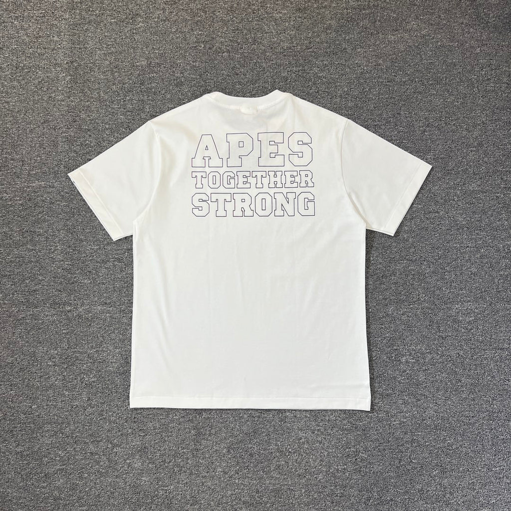 BAPE Classic College Logo Oversized Heavyweight Unisex T-Shirt