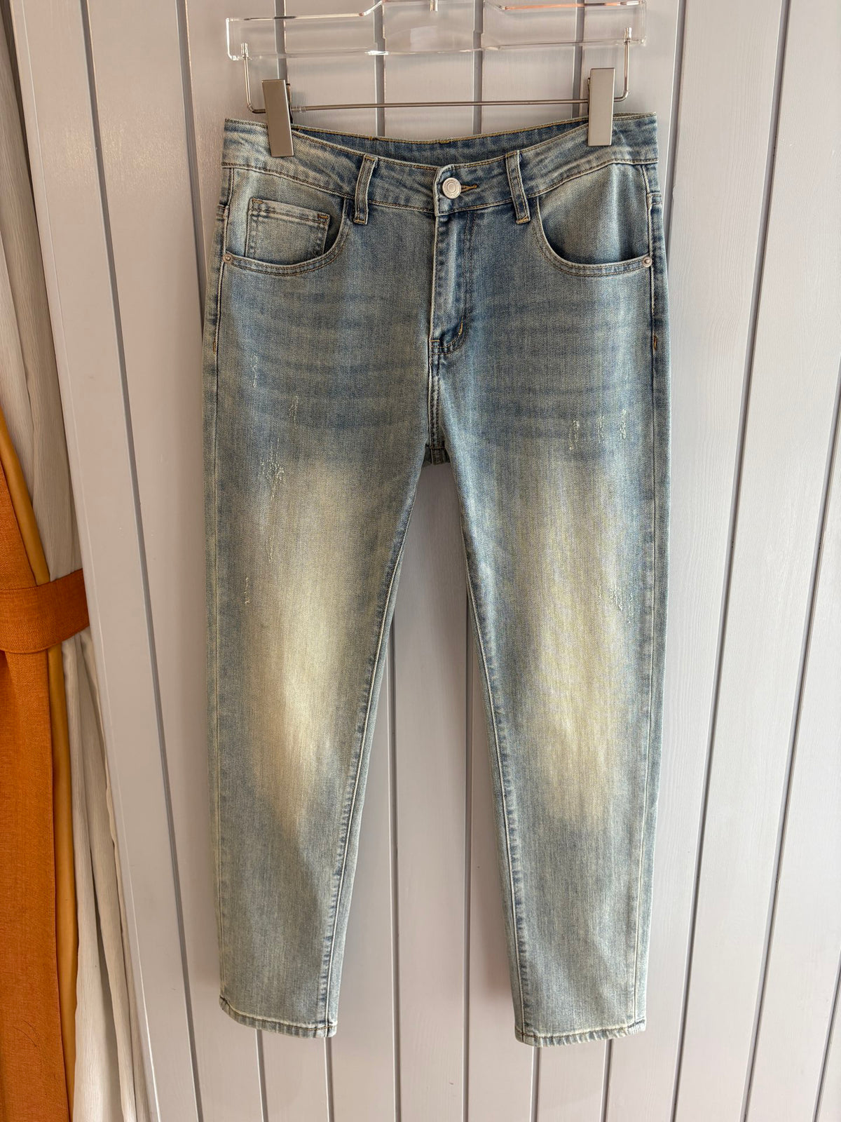 Arc'teryx Vintage Washed Slim‑Straight Denim Jeans