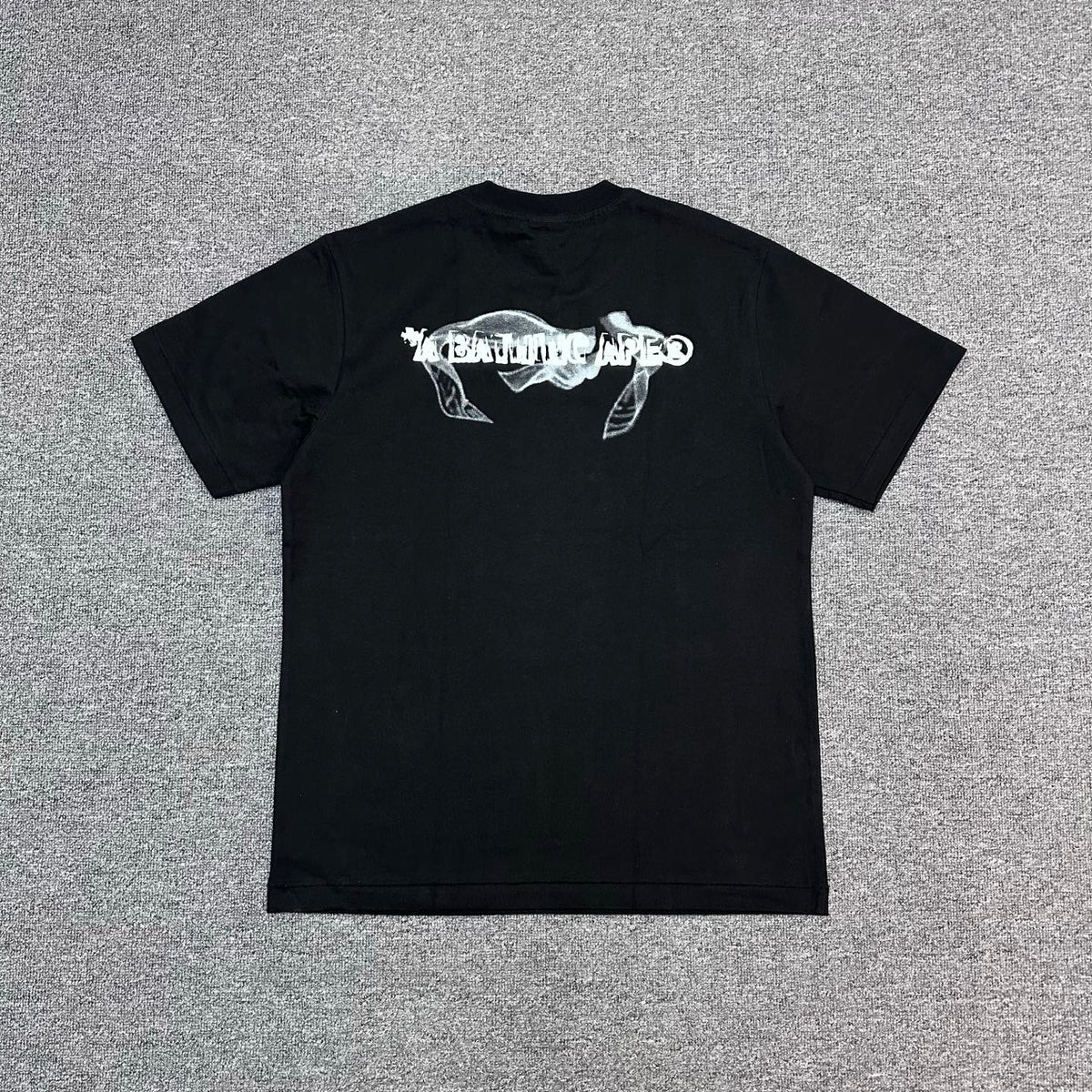 BAPE FW25 Mosquito Coil Ink Wash Ape Sumi-E Oversized Heavyweight Unisex T-Shirt