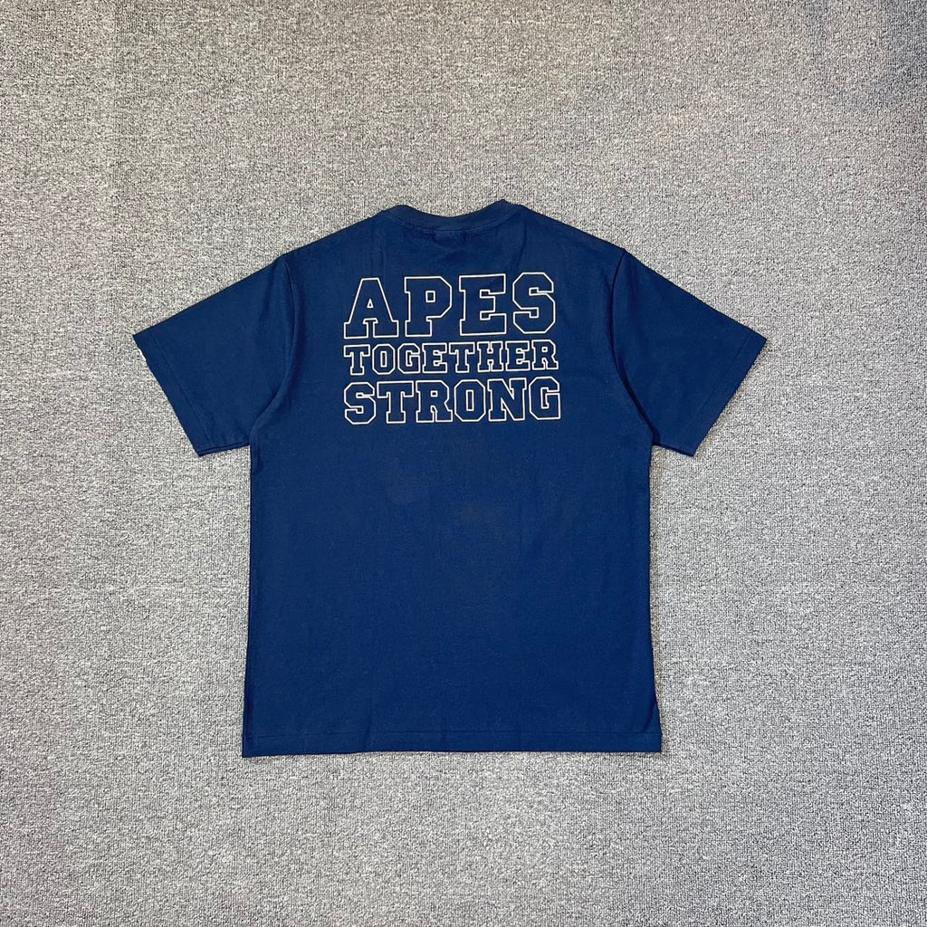 BAPE Classic College Logo Oversized Heavyweight Unisex T-Shirt