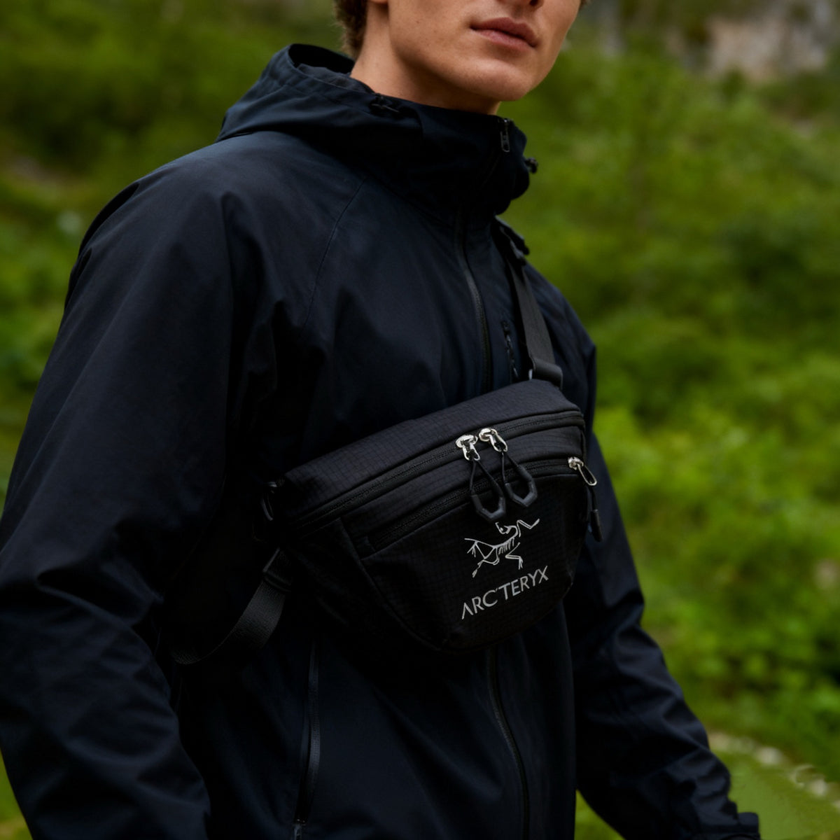 Arc'teryx Outdoor Waist Bag, Lightweight Water‑Resistant Crossbody Fanny Pack Unisex