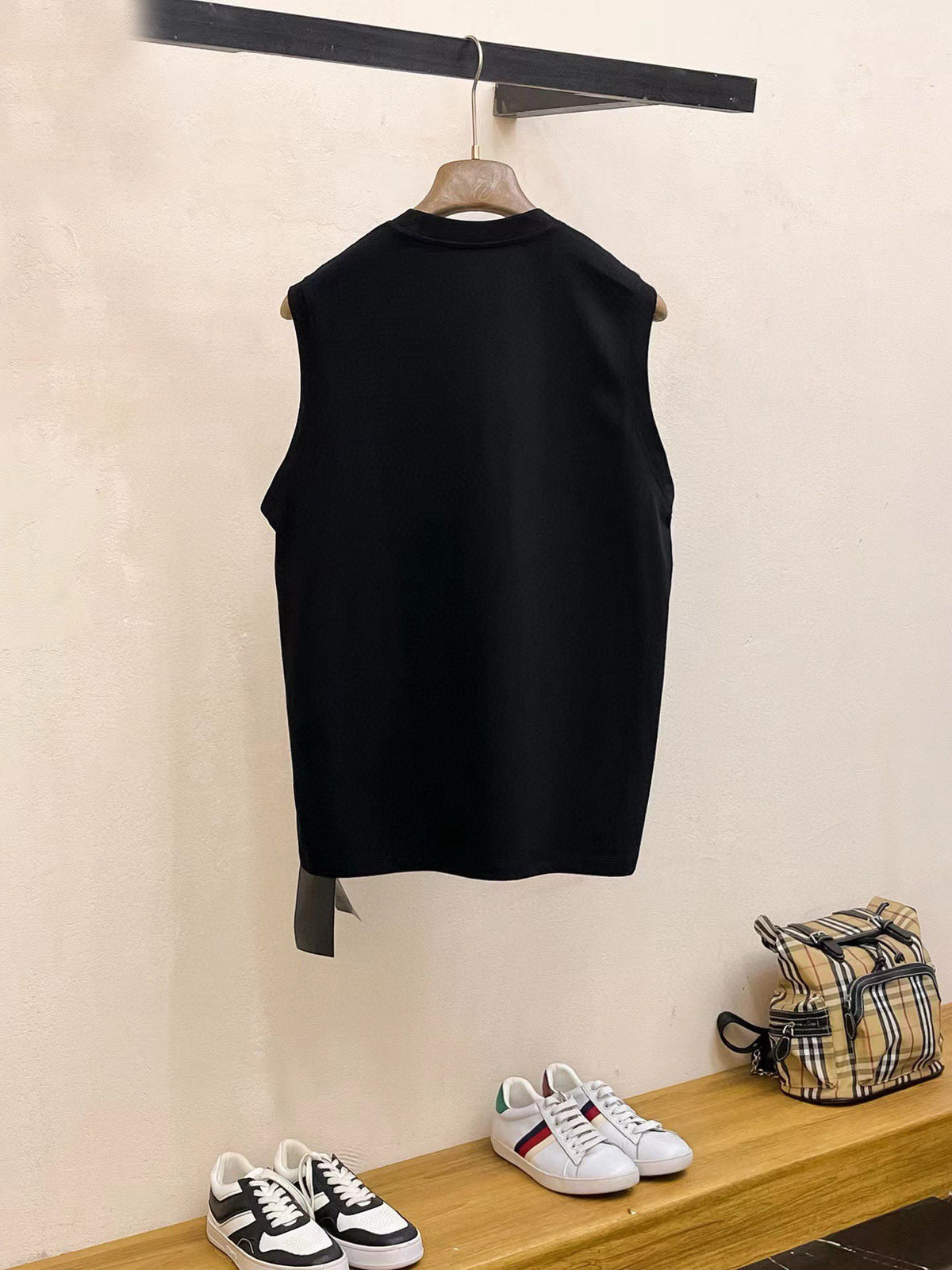 Arc'teryx Blue Splash‑Effect Big Bird Sleeveless Tank Top Unisex