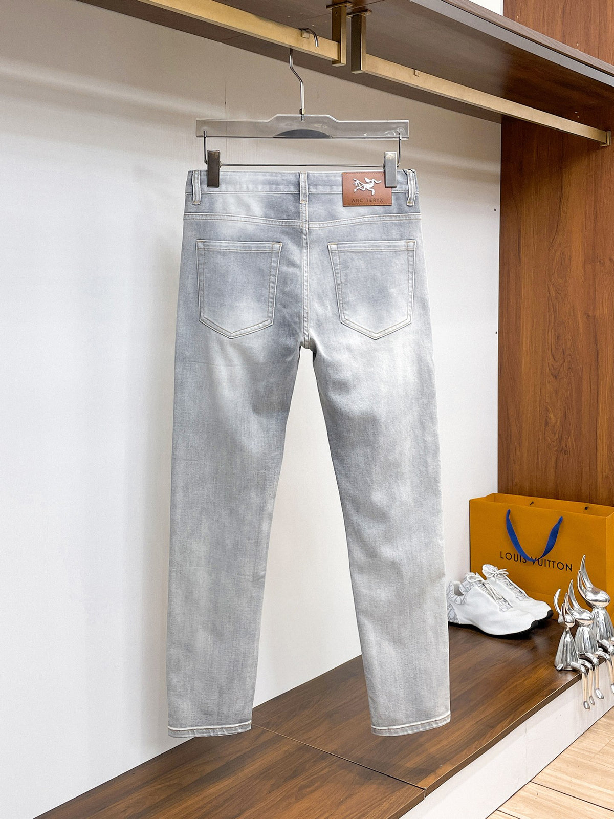 Arc'teryx Vintage Washed Slim‑Straight Denim Jeans