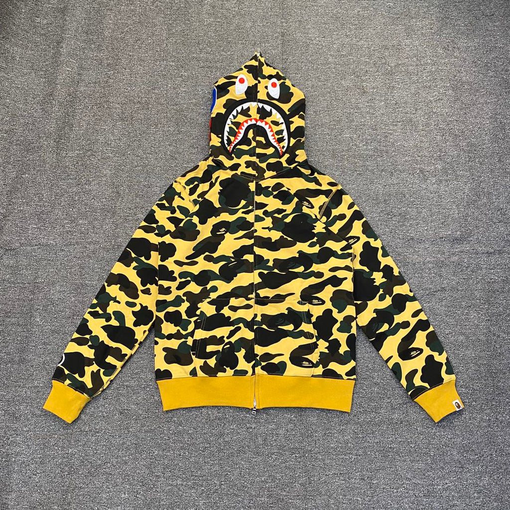 BAPE 1ST CAMO Shark Full-Zip Hoodie