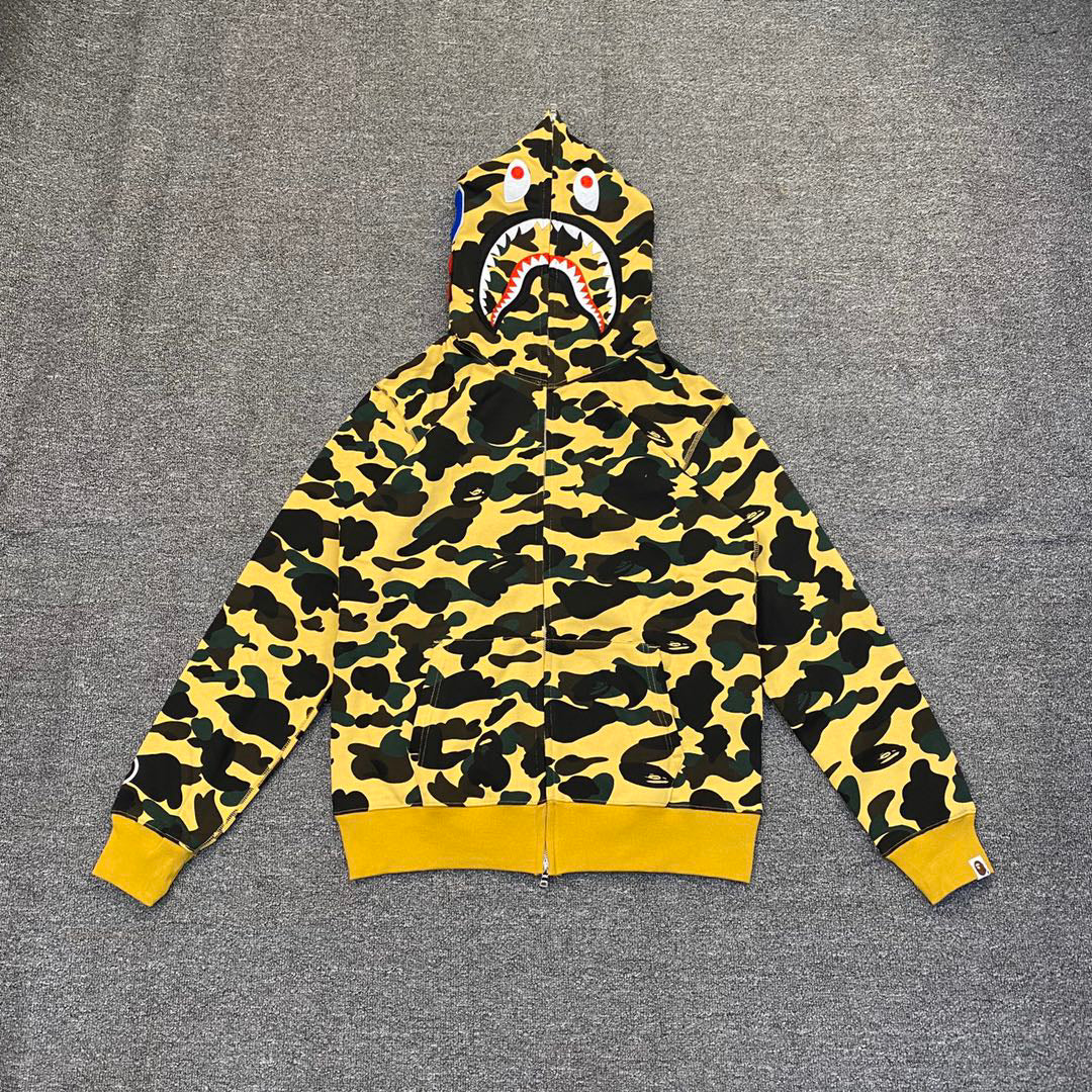 BAPE 1ST CAMO Shark Full-Zip Hoodie