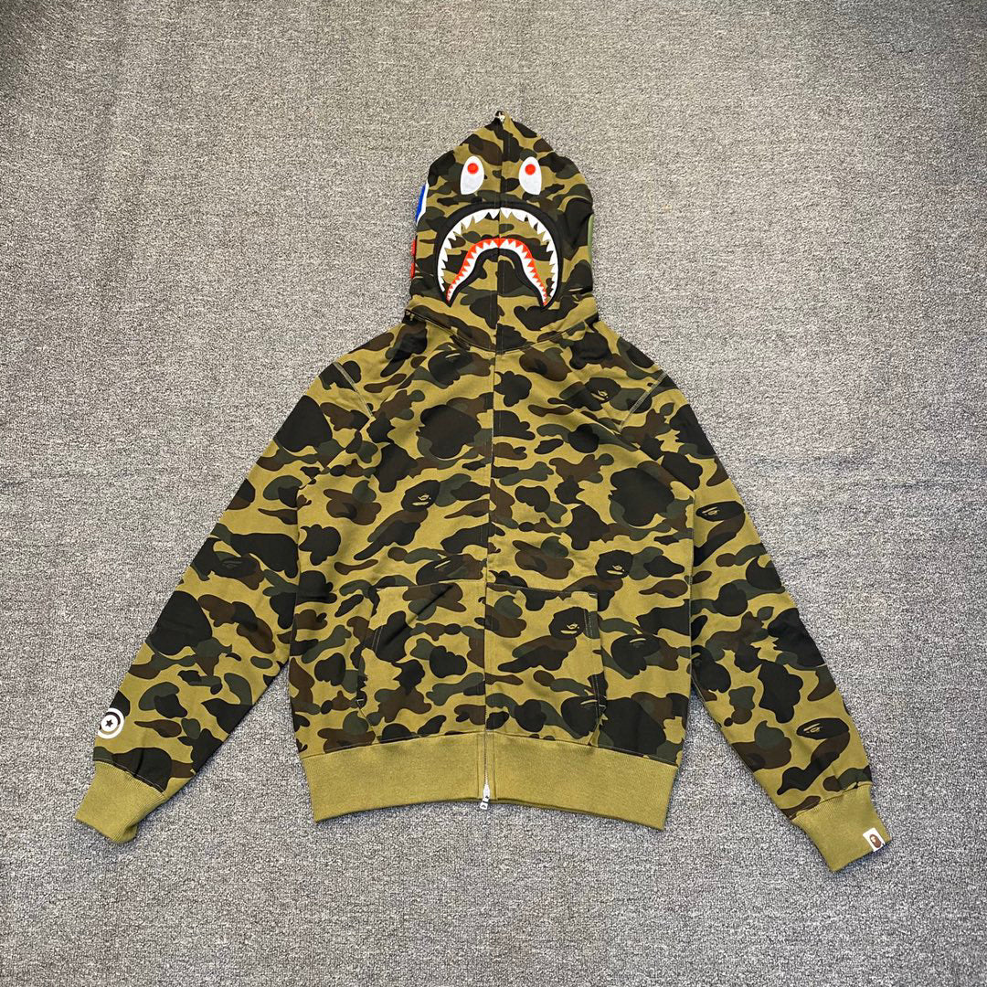 BAPE 1ST CAMO Shark Full-Zip Hoodie