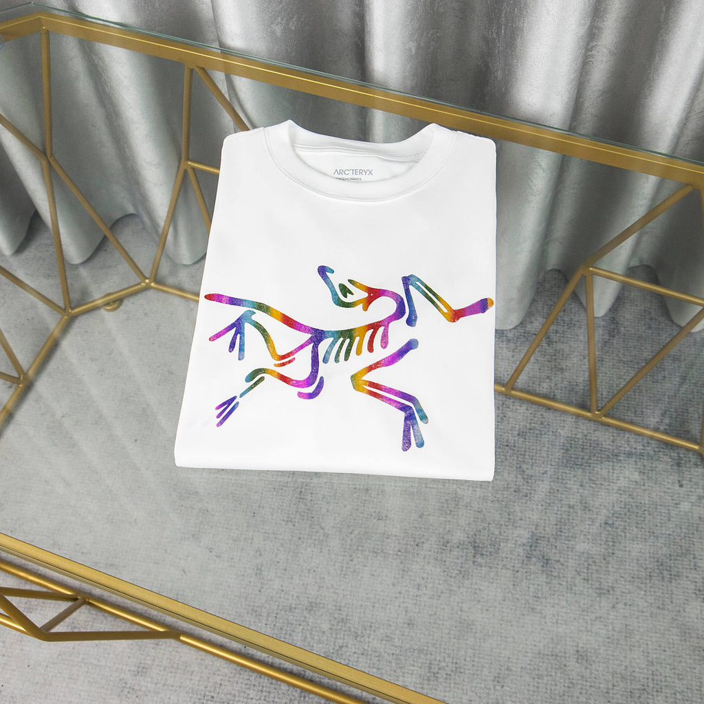 Arc'teryx Rainbow Gradient Archaeopteryx Graphic Unisex T-Shirt