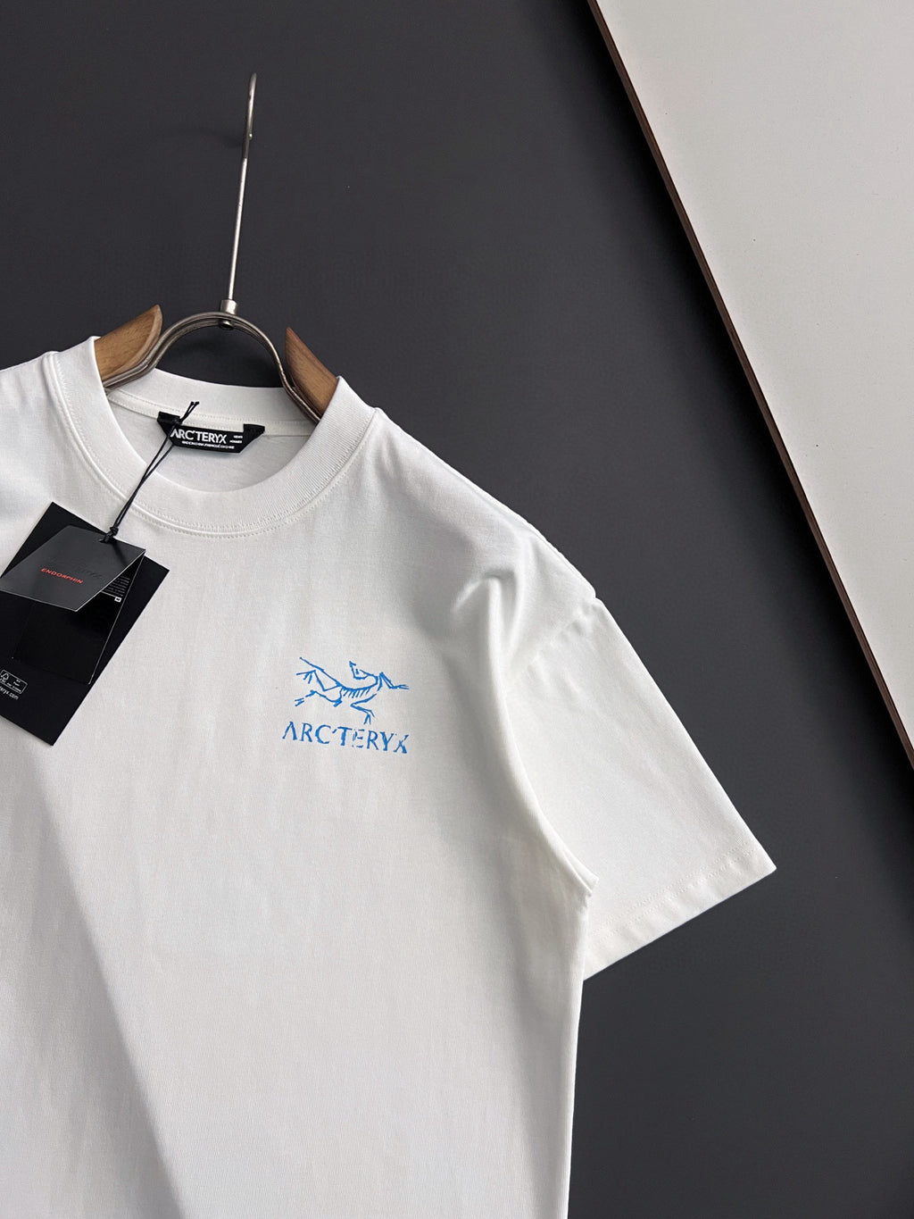 Front‑Back Fossil‑Bird Graphic Print Short‑Sleeve T‑Shirt