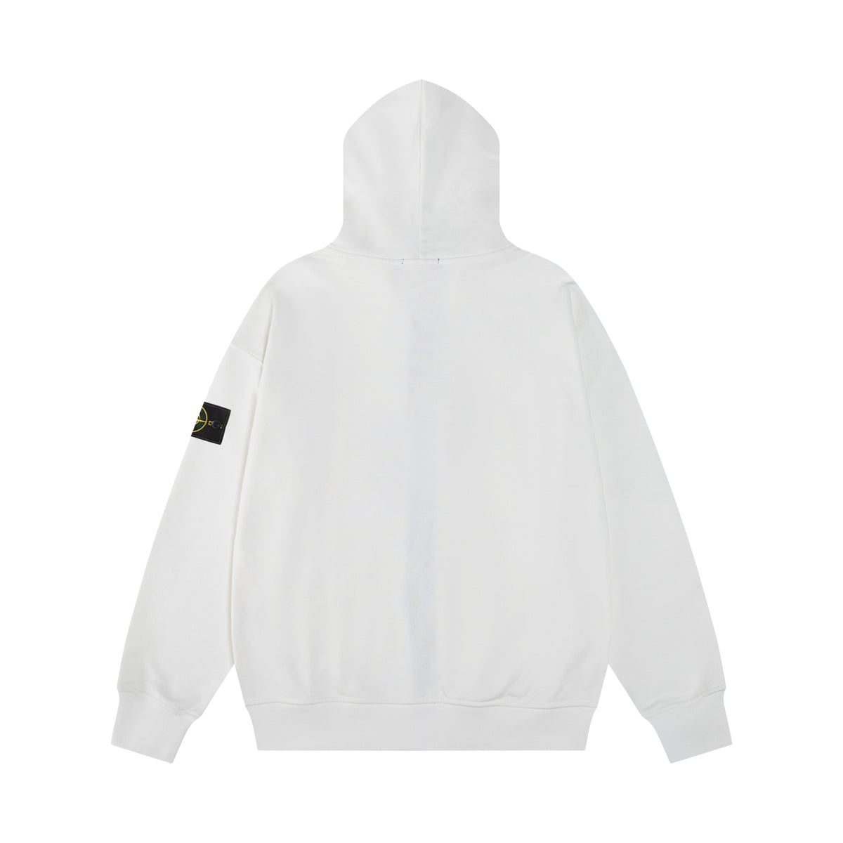 Stone Island Heavyweight Cotton Fleece Full-Zip Hoodie with Compass Badge