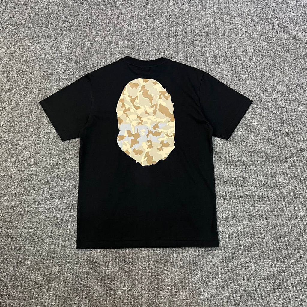 BAPE Desert Camo + Blue Camo Ape Head Double-Sided Print Tee Oversized Unisex T-Shirt — 4 Colourways