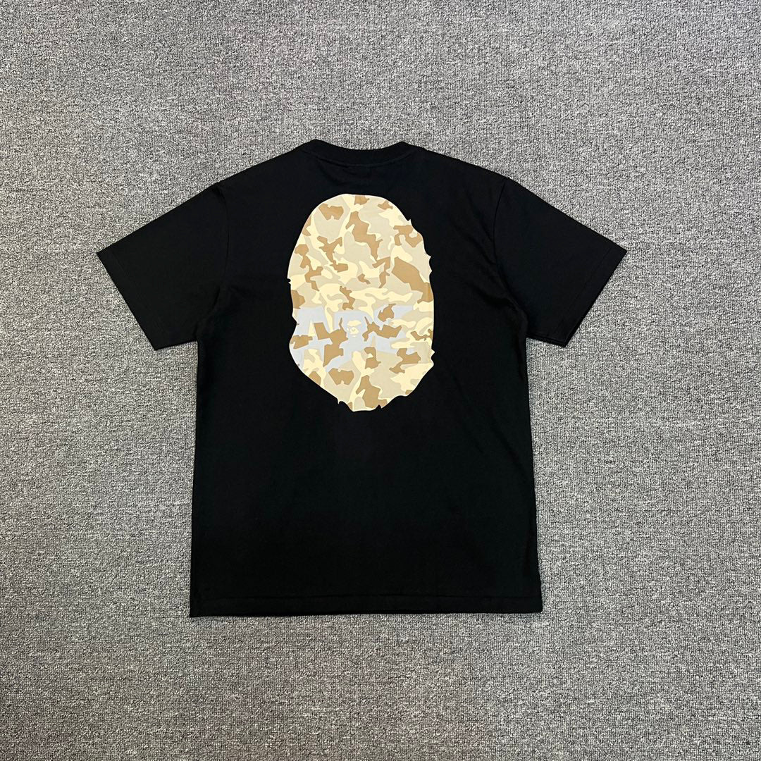 BAPE Desert Camo + Blue Camo Ape Head Double-Sided Print Tee Oversized Unisex T-Shirt — 4 Colourways